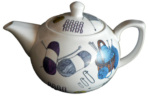 Knitting pattern 2 cup porcelain teapot