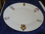 Beach huts 16 piece dinner set.Dinner service. Beach huts tableware