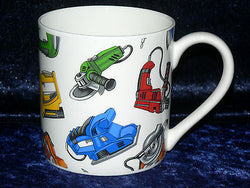 Power tools 1 pint bone china mug  diff all round