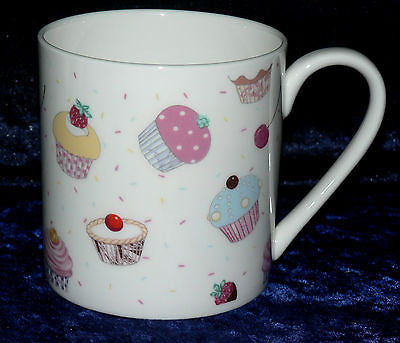 Cupcake 1 pint bone china mug -