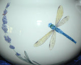 Lavender & dragonfly bone china mug - 1 - 6  to choose from drop down menu