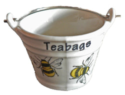 Bumble bees teabag tidy Bucket, small bucket