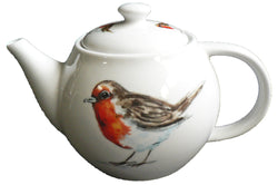 One cup teapot Birds design, holds just 1 cup of tea perfect for one person