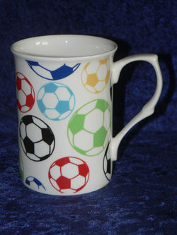 Footballs bone china mug